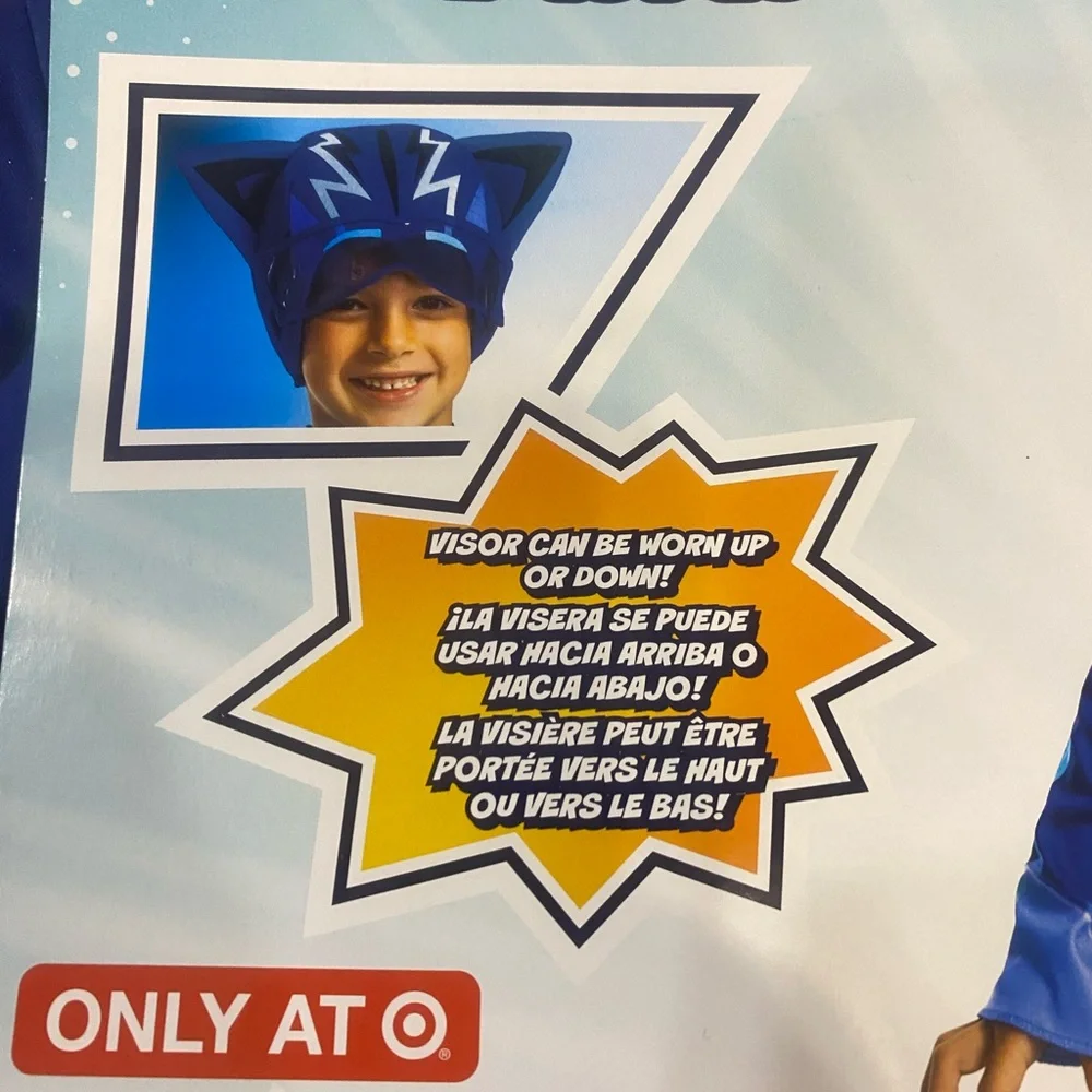 Catboy Blue Toddler Costume - Catboy Costume M (3T-4T)